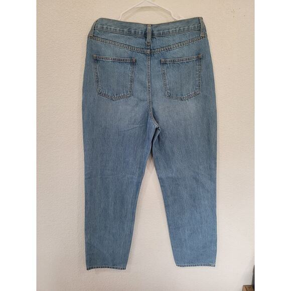 Oak + Fort Women's Jeans Straight Leg Size 31 x 29 #P - Picture 2 of 5